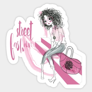 Street Fashion 2 Sticker